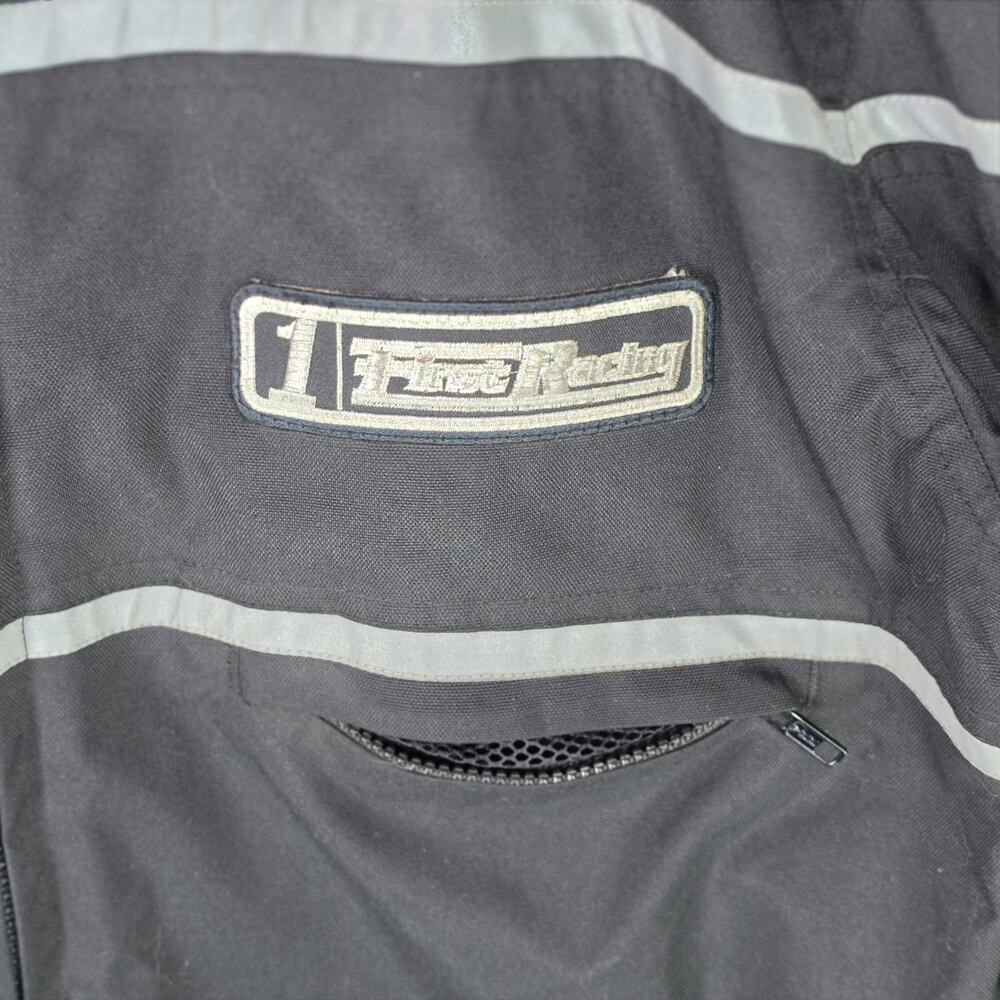 First Racing Jacket Men’s Large Motocross Motorcycle Riding Armor Padded Black - Picture 10 of 15